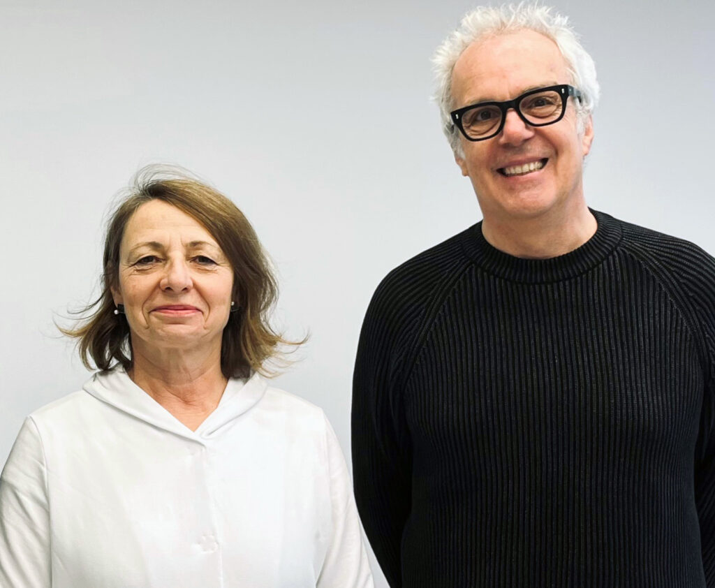 Foto der Geschäftsführer*in Karolina Sarbia und Stefan Kumpfmüller