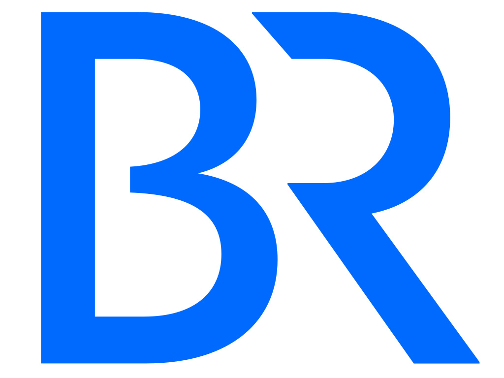 stilisiertes blaues B und R